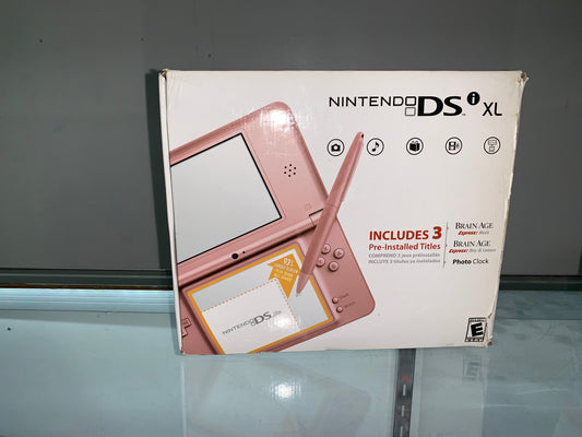 Pink Nintendo  DSi XL in box ( like new condition)